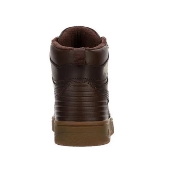 Puma Rebound Rugged SoftFoam+ Men's Brown Warm Fleece Lined Sneaker Boots - Picture 5 of 6